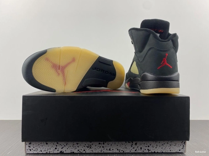Cheap TBK Gore-Tex Air Off Jordan 5 DR0092-001 Noir 0726